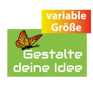 PVC Banner variable Größe