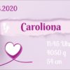 Babybanner Papier Girl