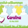 Babybanner Wäscheleine