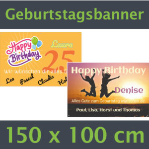 Geburtstagsbanner