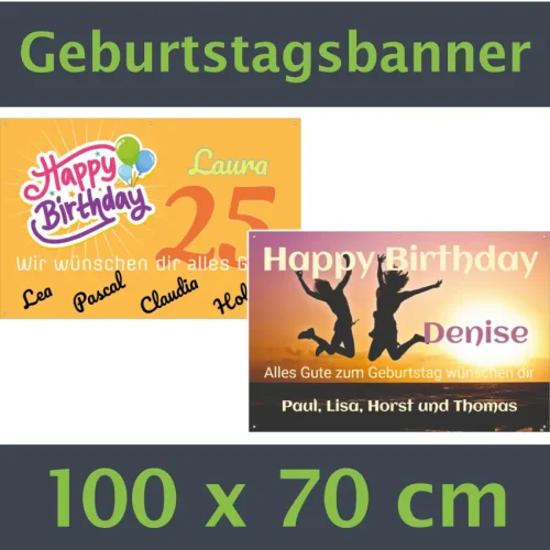 Geburtstagsbanner