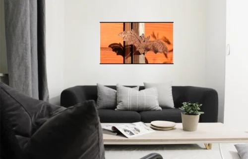 Wandbild Fledermaus bei Sonnenschein