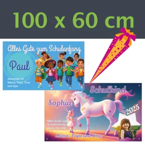 Einschulungsbanner