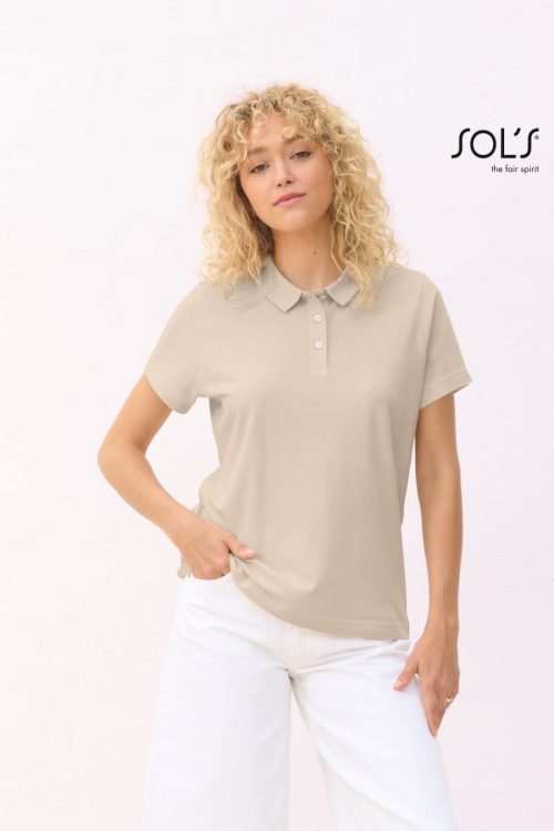 SOL'S - Pulse Women Piqué Polo mit Aufdruck – Bild 4